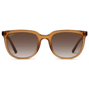 ABNER Unisex Polarized Sunglasses in Crystal Brown by WMP Eyewear