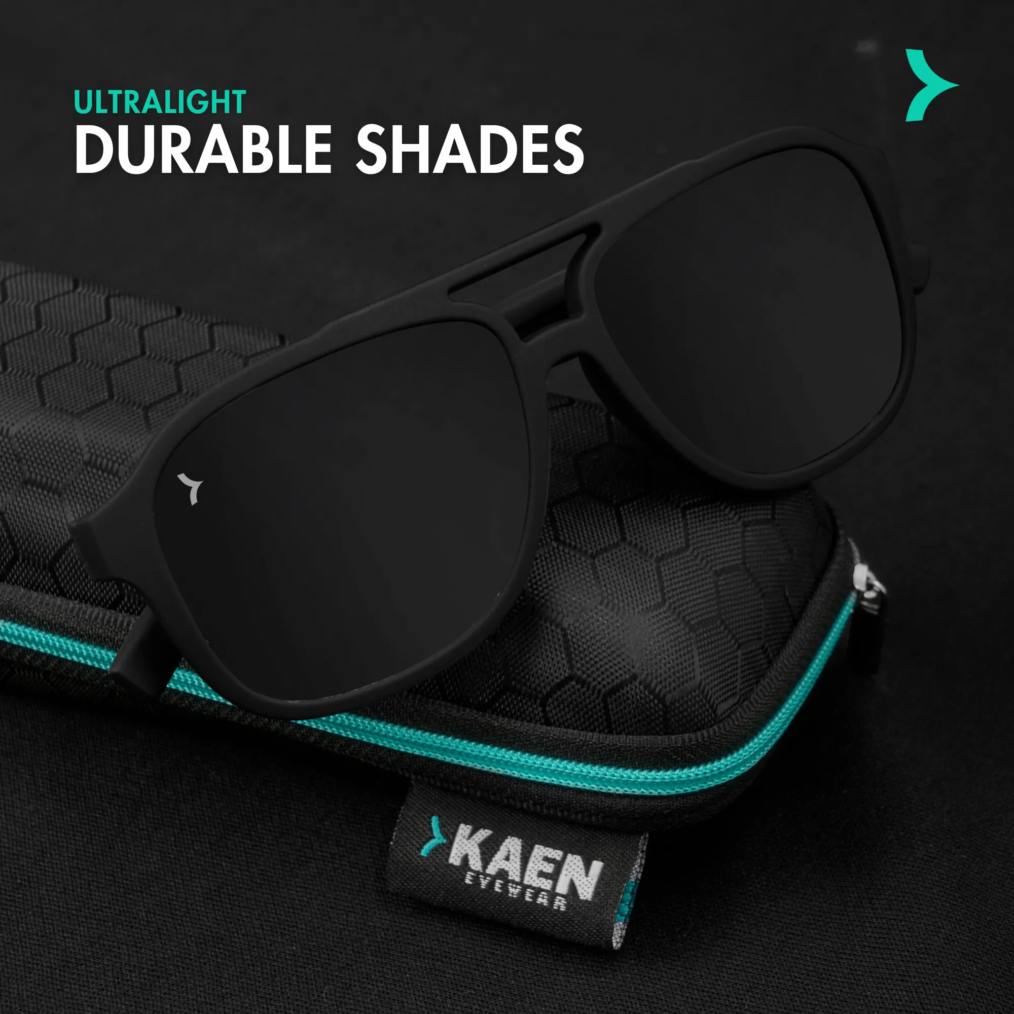 Klay Black Power Sunglasses
