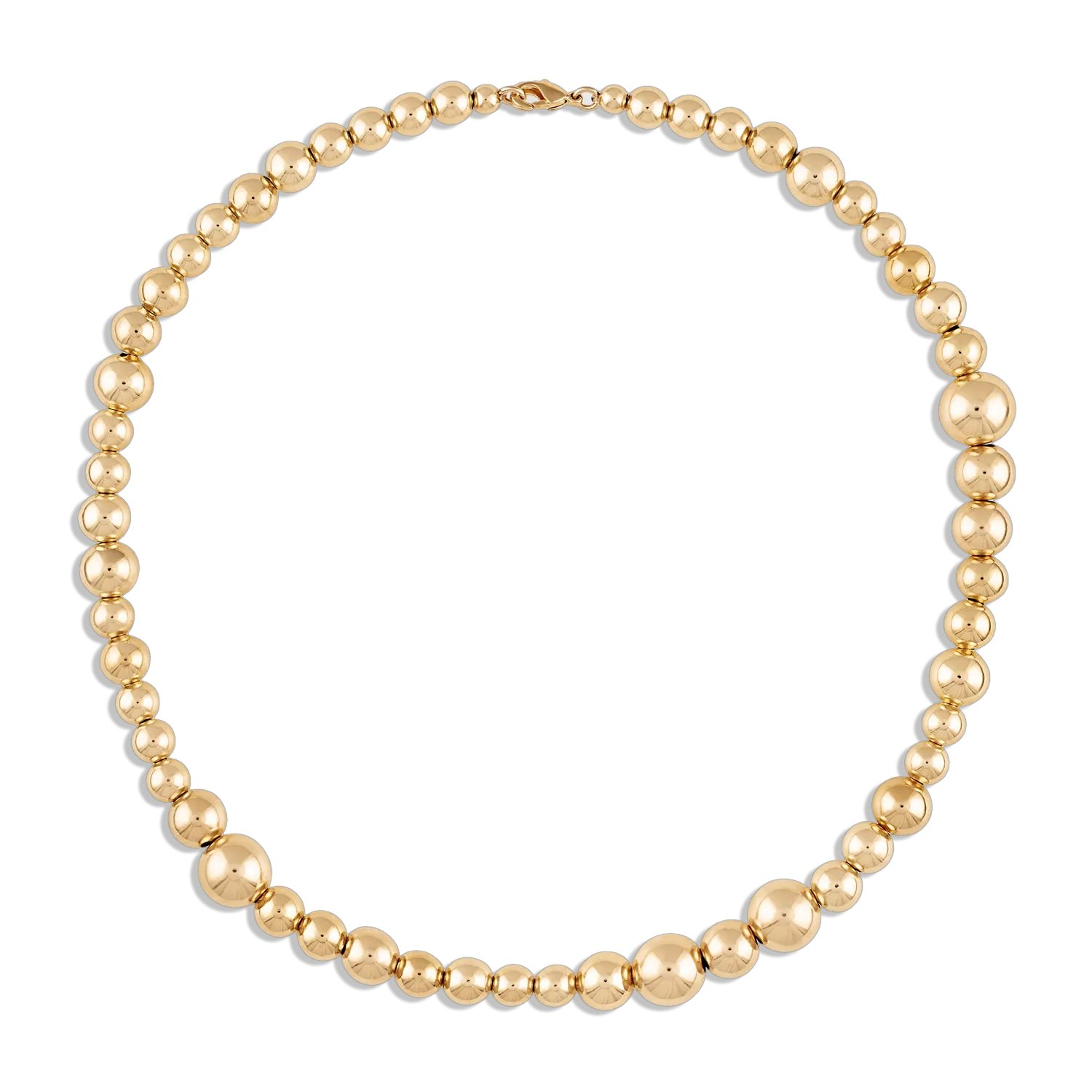 Mixed Big Ball Necklace
