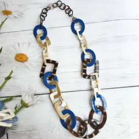 Natural Buffalo Horn Necklace, Handmade in Vietnam J18343