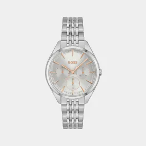 Saya Women Silver Chronograph Stainless Steel Watch 1502640